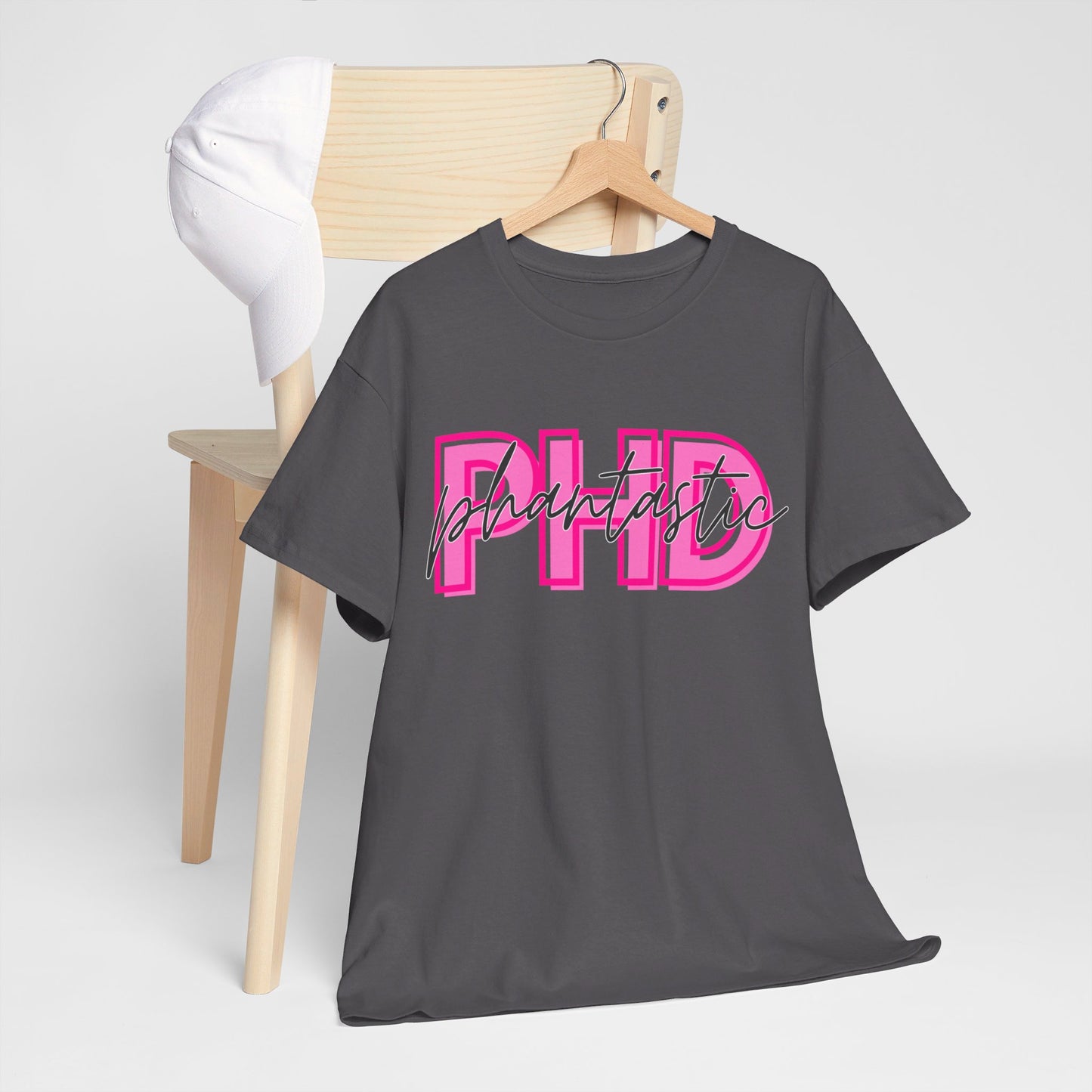 PhD Phantastic Unisex Heavy Cotton Tee - Perfect Gift for PhD Students