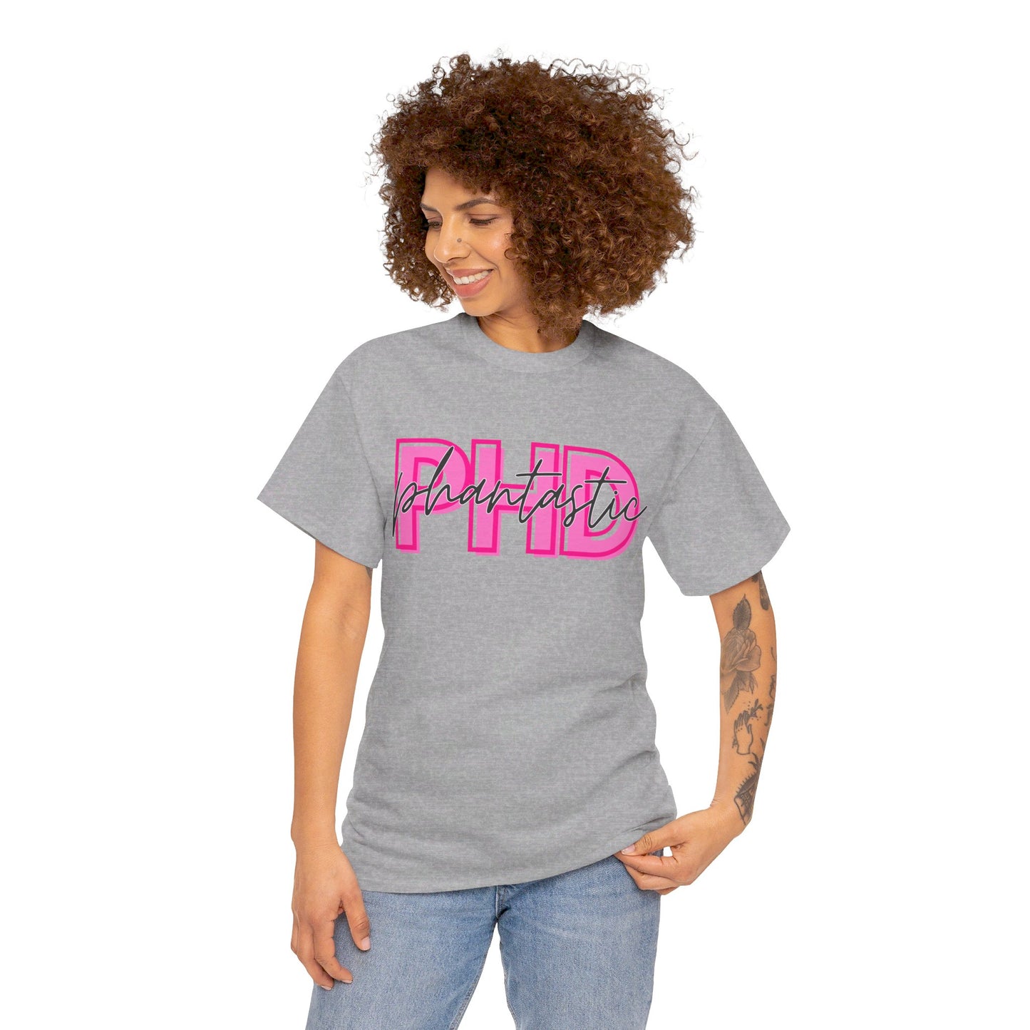 PhD Phantastic Unisex Heavy Cotton Tee - Perfect Gift for PhD Students