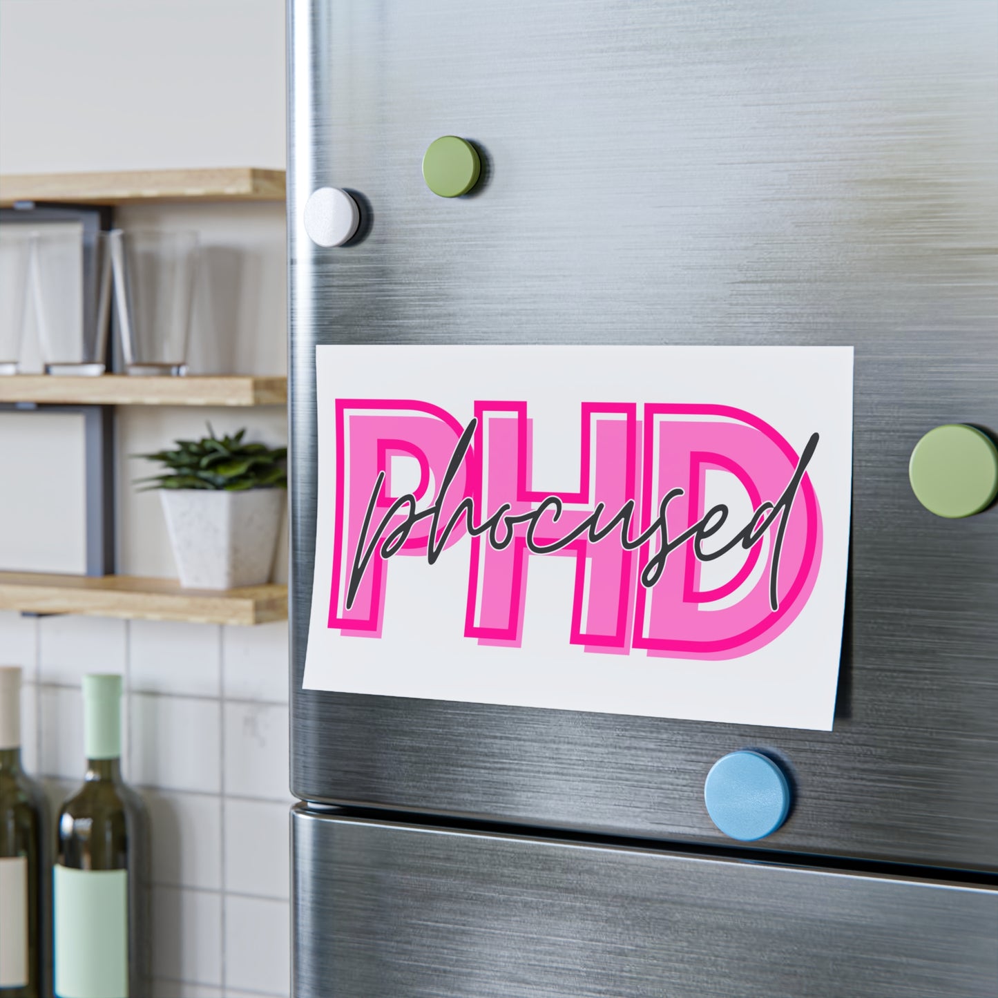 Pink PhD Phocused Post-it® Note Pads - Perfect for PhD Students