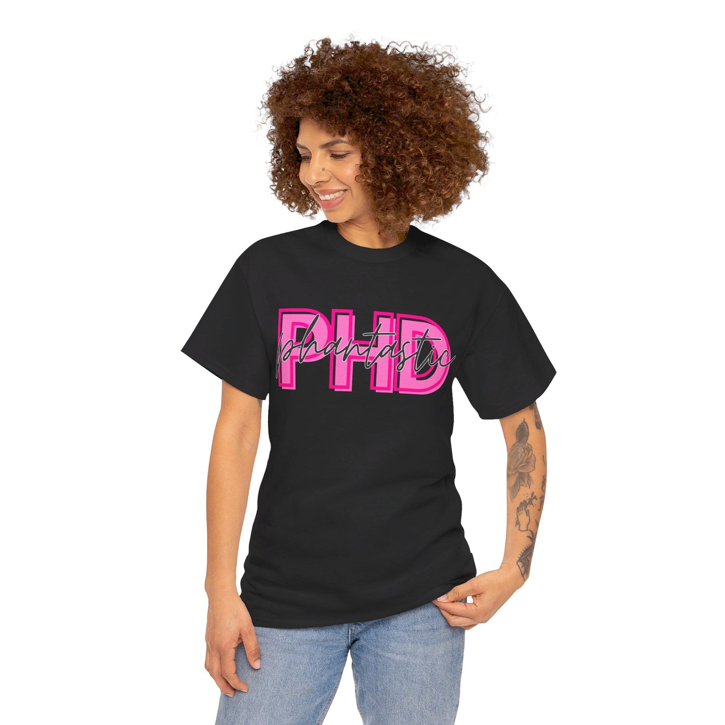 PhD Phantastic Unisex Heavy Cotton Tee - Perfect Gift for PhD Students