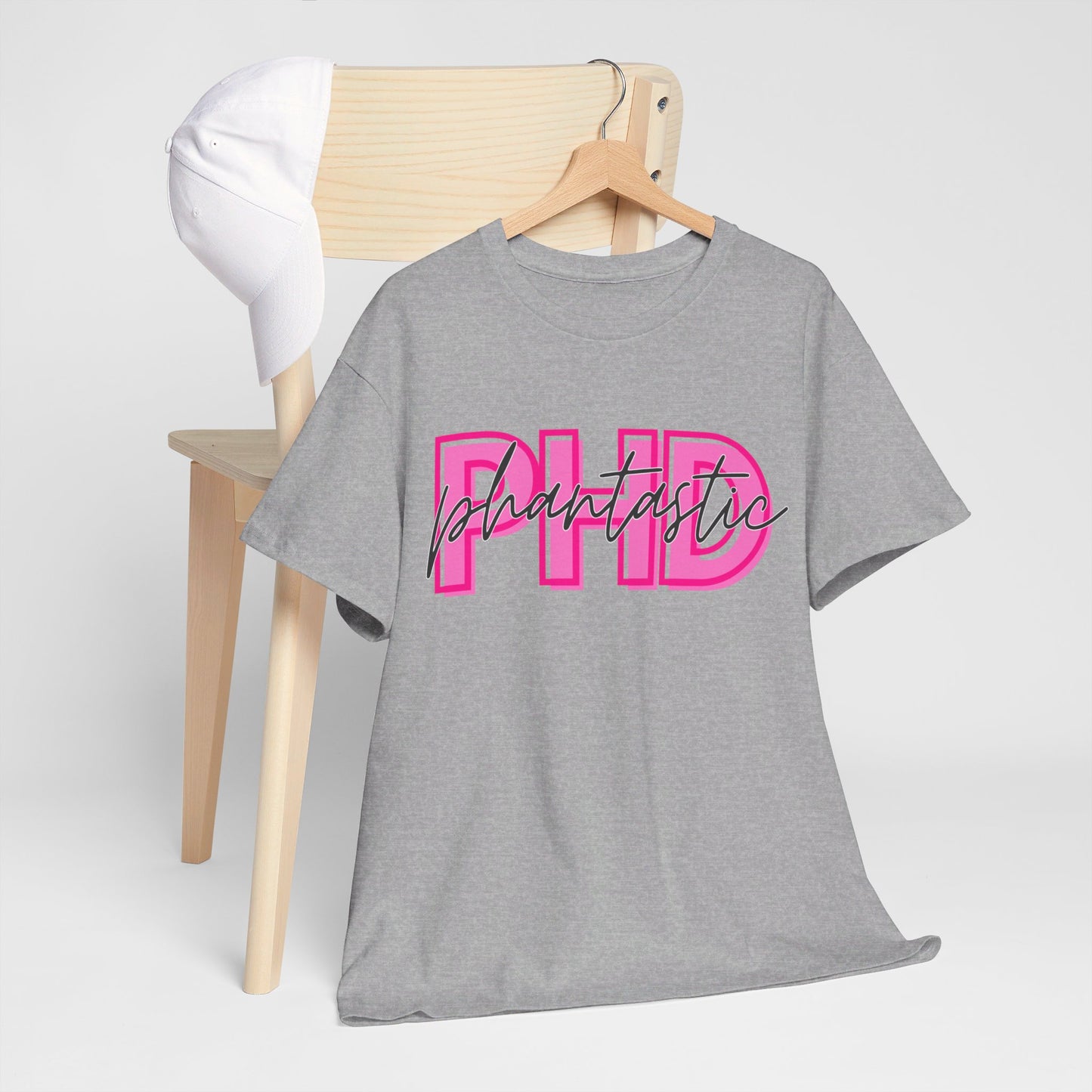 PhD Phantastic Unisex Heavy Cotton Tee - Perfect Gift for PhD Students