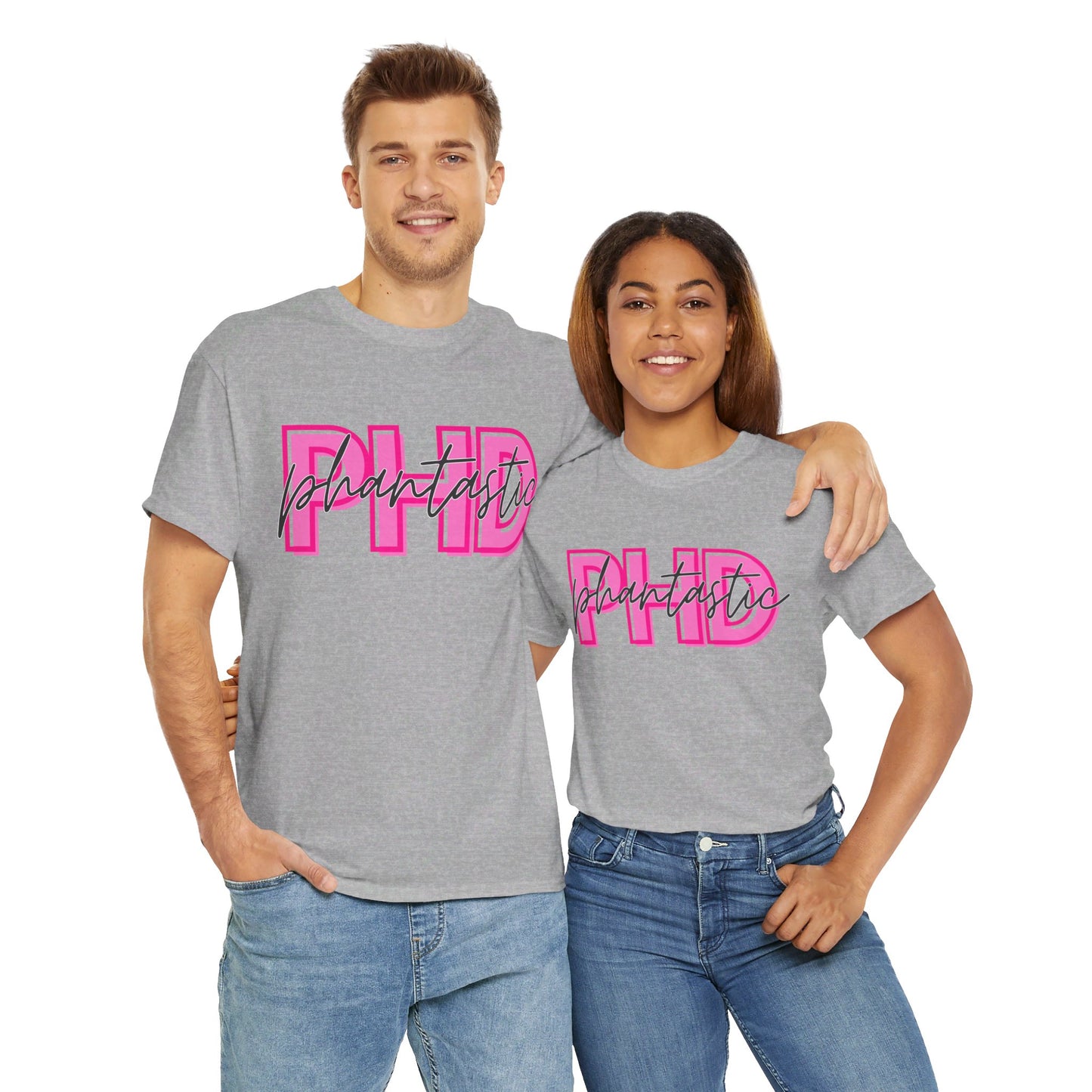 PhD Phantastic Unisex Heavy Cotton Tee - Perfect Gift for PhD Students