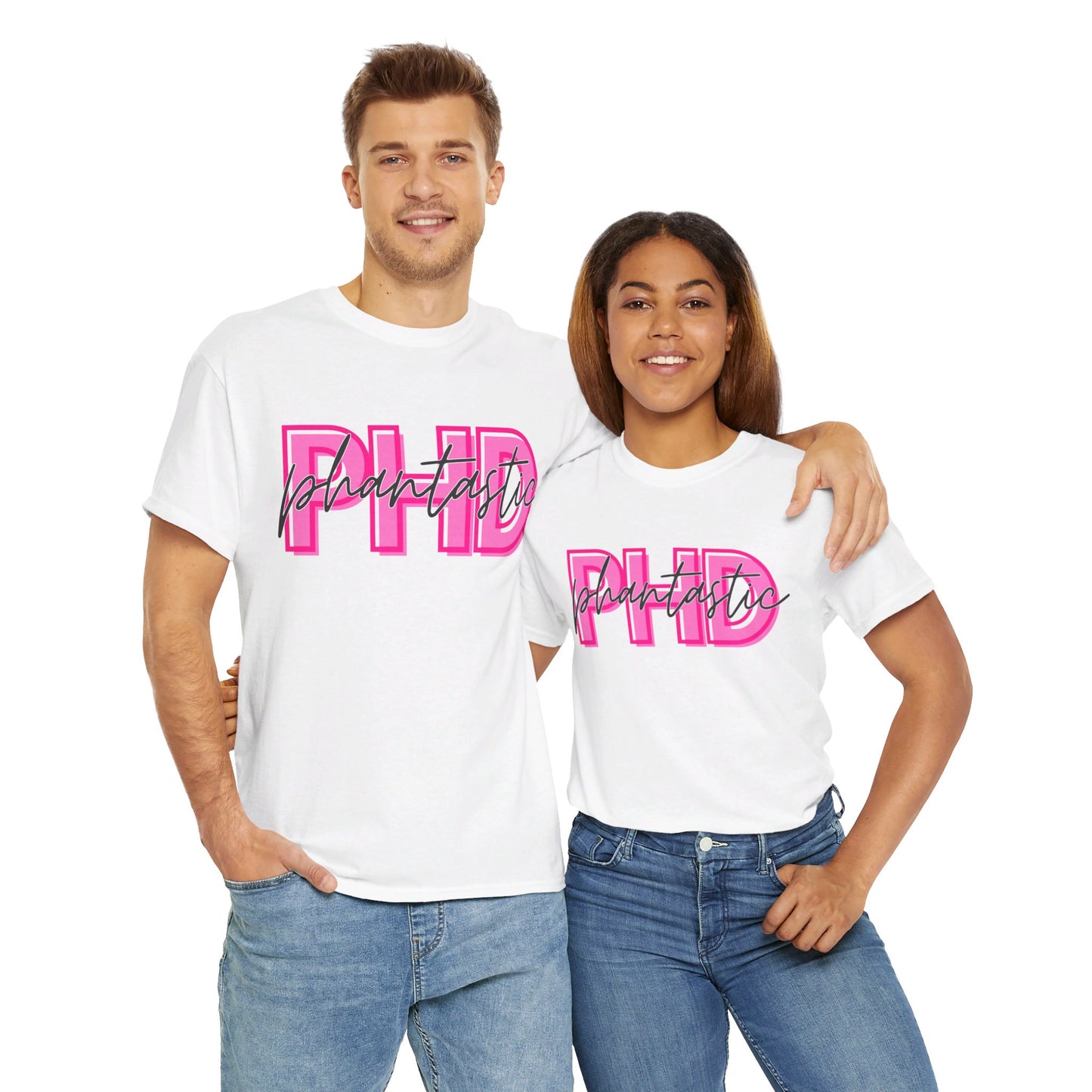 PhD Phantastic Unisex Heavy Cotton Tee - Perfect Gift for PhD Students