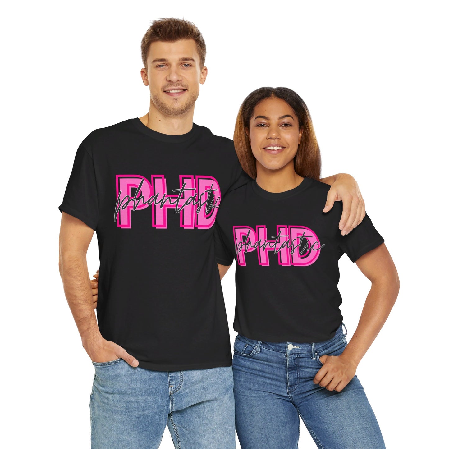 PhD Phantastic Unisex Heavy Cotton Tee - Perfect Gift for PhD Students
