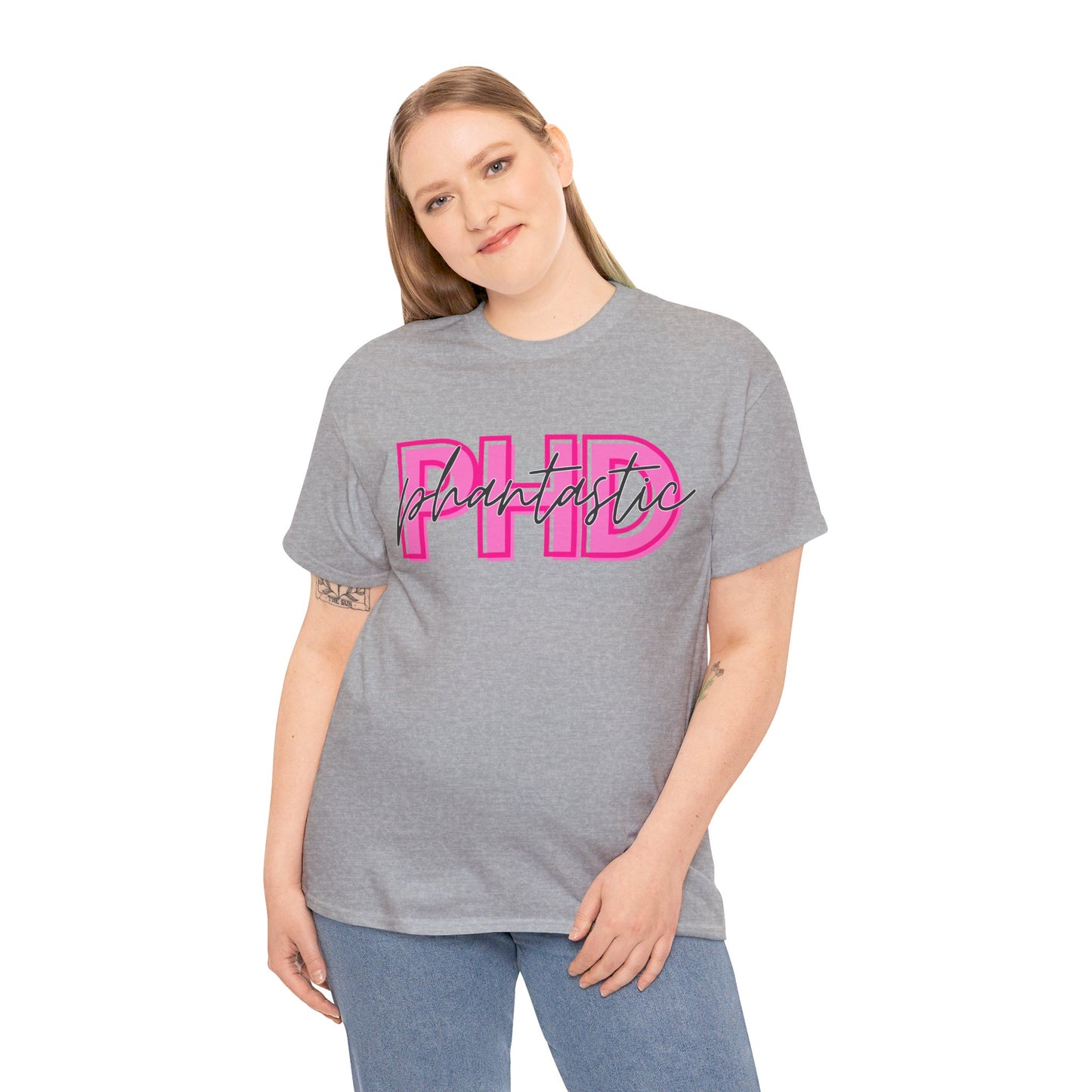 PhD Phantastic Unisex Heavy Cotton Tee - Perfect Gift for PhD Students