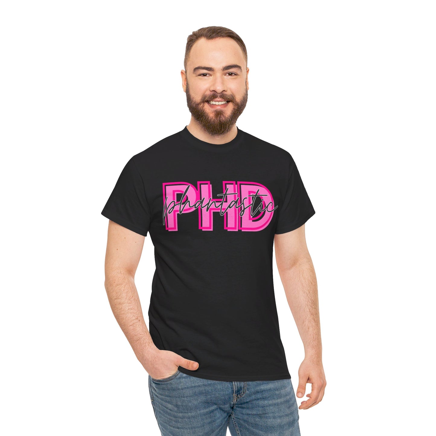 PhD Phantastic Unisex Heavy Cotton Tee - Perfect Gift for PhD Students