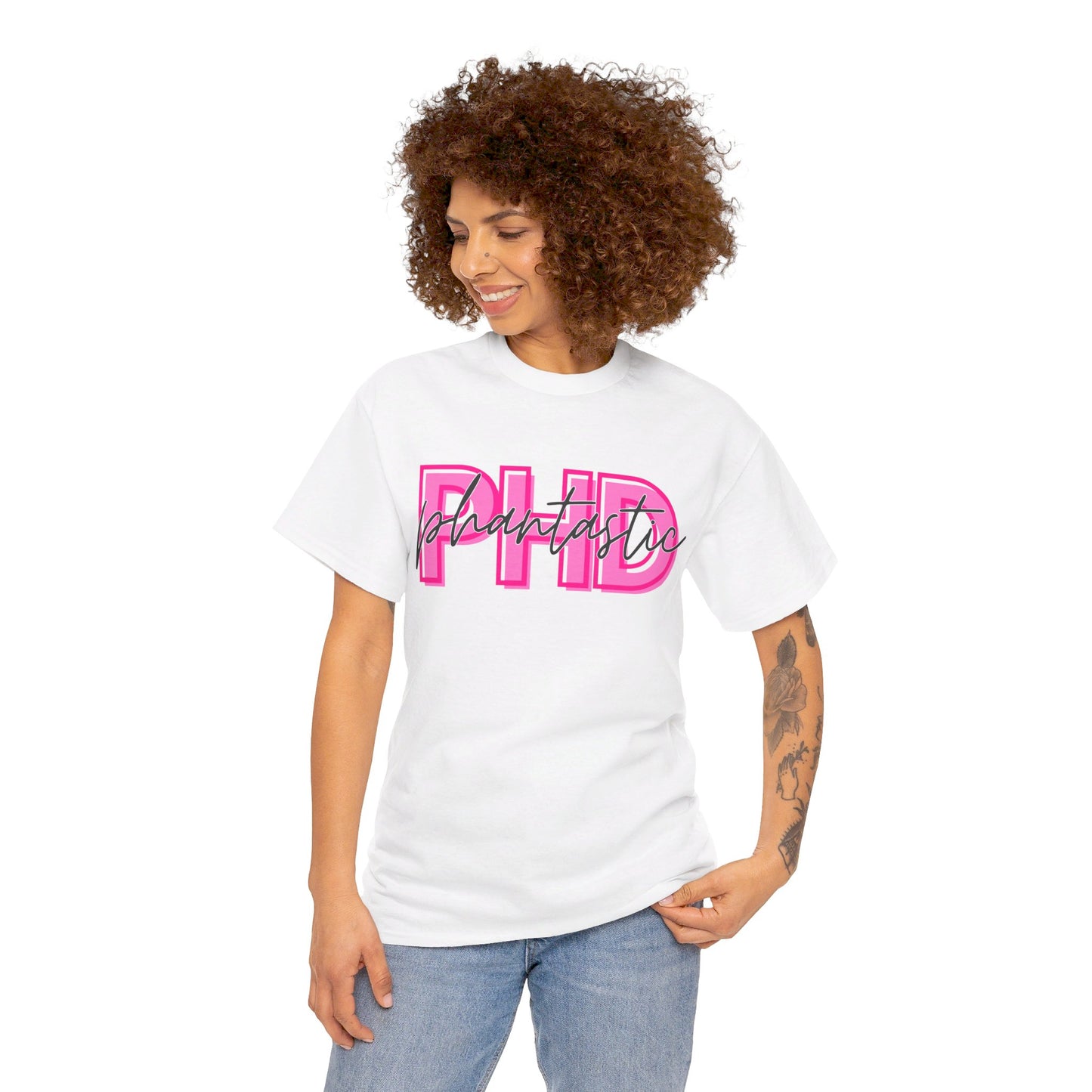 PhD Phantastic Unisex Heavy Cotton Tee - Perfect Gift for PhD Students