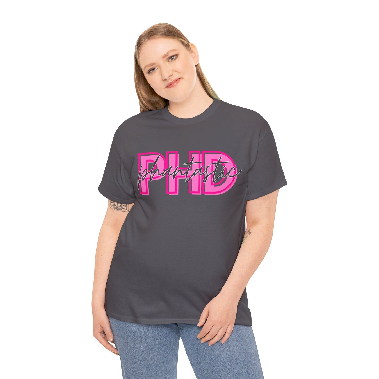 PhD Phantastic Unisex Heavy Cotton Tee - Perfect Gift for PhD Students