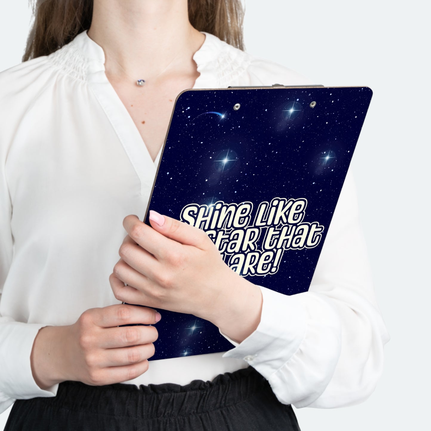 Starry Night Clipboard 2- Shine Like the Star That You Are
