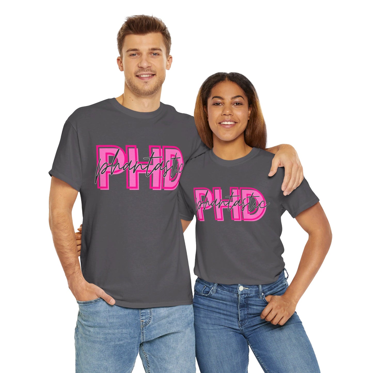 PhD Phantastic Unisex Heavy Cotton Tee - Perfect Gift for PhD Students