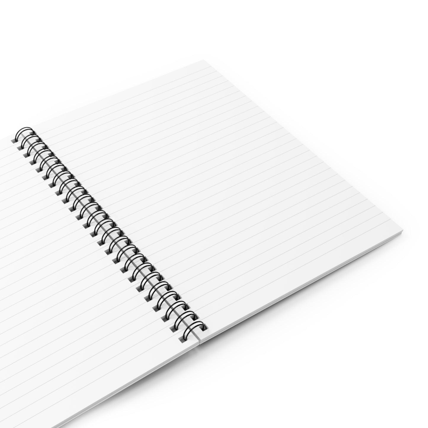 PHD Phabulous Orange & Brown Spiral Notebook - Ruled Line