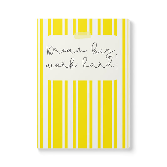 Dream Big, Work Hard Journal - The Perfect Gift for College Students